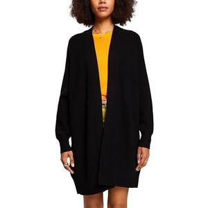 ESPRIT Trui voor dames, 001/Zwart, XXS