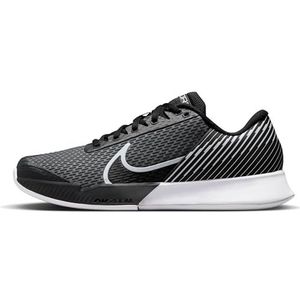 Nike M Zoom Vapor Pro 2 Cpt, laag heren, zwart/wit, 38,5 EU, Zwart Wit, 38.5 EU