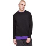 Urban Classics Heavy Oversized Sweater Sweatshirt voor heren, zwart, XXL