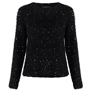 caneva Dames Sweater 29525155-CA02, zwart, XL/XXL, zwart, XL/XXL