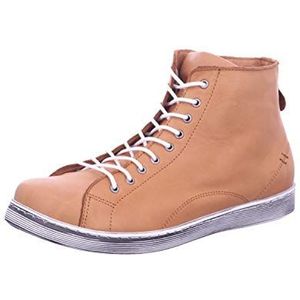 Andrea Conti 0341500 hoge sneakers voor dames, bruin, 36 EU