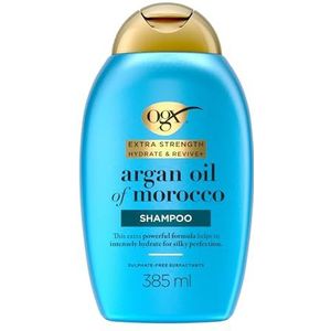 OGX Arganolie van Marokko Sulfaat Gratis Shampoo, Extra Sterkte, 385 ml