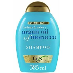 OGX Arganolie van Marokko Sulfaat Gratis Shampoo, Extra Sterkte, 385 ml