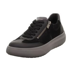 Legero Dames T4 Jump Sneaker, ZWART 0100, 41,5 EU, zwart zwart 0100, 41.5 EU
