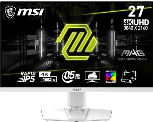 MSI - MAG 274URFW - Monitor - 27 Inch - 4K Ultra HD - Snelle IPS