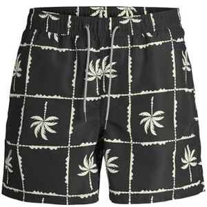 JACK&JONES JUNIOR JPSTFIJI JJSWIM Ocean SS24 LY JNR, zwart, 128 cm