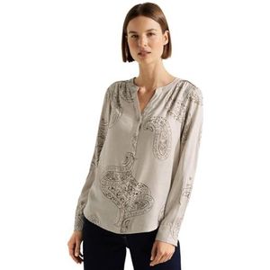 Cecil Dames viscose blouse, Golden Sand Melange, XS