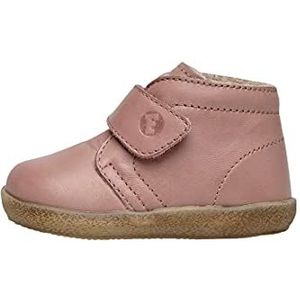 Falcotto Conte VL-schoen van geborsteld nappaleder met klittenbandsluiting, oudroze, roze, 26 EU