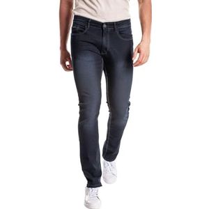 Rica Lewis - Jeans RL80 Stretch Straight Fit Slim Fit VITO maat 50, Blauw, 48
