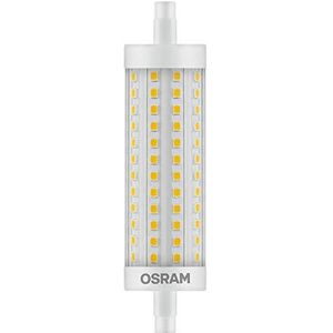 OSRAM dimbare LED-zaklamp met R7s-basis, 16 W LED-buis, vervanger voor lamp van 125 W, warm wit (2700K)\