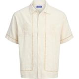JACK & JONES Overhemd  natuurwit