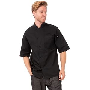 Chef Works B872-S Valais Signature Series Unisex Chefs jas, klein, zwart