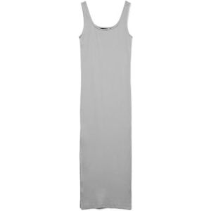 Vmchloe Sl 7/8 Dress JRS Ga Noos, lichtgrijs gem., L