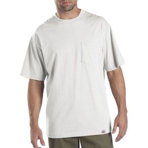 Dickies 2-pack heren T-shirts met korte mouwen, S, BLAUW, S, Wit, XL