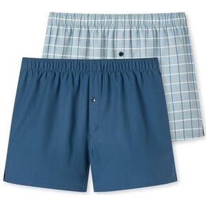 Schiesser Jongens 2 Pack Boxershorts-Webboxer-maat 140 tot 176, ondergoed, gesorteerd 1_180984, 164, Gesorteerd 1_180984, 164 cm