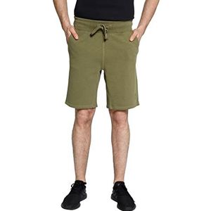 JP 1880 Heren Sweat Bermuda, Avocado Branch, 3XL