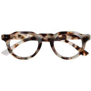 OPULIZE RIO - Blauwlichtfilter Bril - Plat Bovenstuk - Bruin Schildpadpatroon - Heren & Dames - Veerscharnieren - B53-2