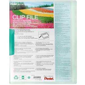 Pentel DCB14 Clip File map groen 10 stuks