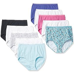 Hanes Boxershorts voor dames, verpakking van 3 stuks, Solide/Print Mix, 7