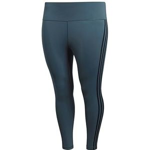 Adidas BT 2.0 3S 78 PS Leggings, dames, blauw/zwart, 2 stuks