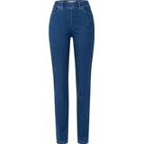 Brax - Style LAVINA JOY STONED - Sweatpants - Denim Blauw - Super Slim Fit