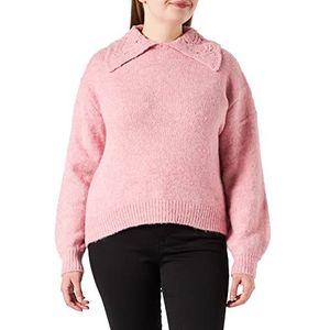 myMo Gebreide trui voor dames 12419590, roze gemêleerd, M/L