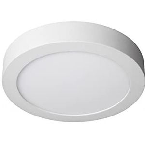 Jandei - Led-downlight, 18 W, rond, wit licht (komt overeen met 140 W), aluminium, mat wit (neutraal wit 4200 K). Perfect voor keuken, woonkamer, slaapkamer, hal, badkamer.