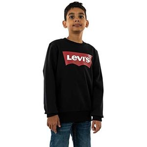 Levi's Jongens Lvb-Batwing Sweatshirt met ronde hals 8e9079, Zwart, 2 jaar