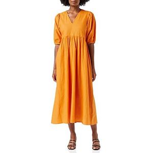 Peppercorn Dames Fayda jurk, abrikoos oranje, XXL