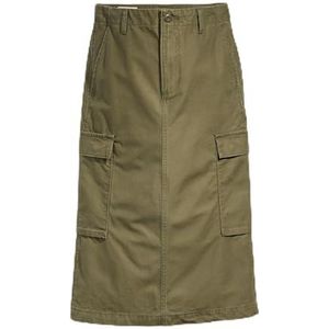 Levi's Cargo MIDI Rok Green, groen (olive night), 24