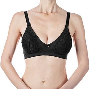 Chicco 00021162200420 borstvoedingsbeha van katoen, maat 4D, zwart