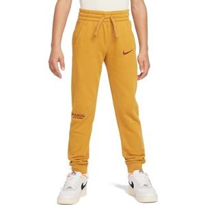 Nike Boy's Psg Bnsw Clubft Jogger Pant Se, Gold Suede/Team Red, DX8842-727, S