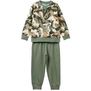 United Colors of Benetton Comp (shirt + broek), Veelkleurig., 12 Maanden