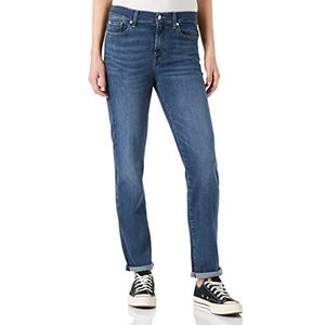 7 for All Mankind Roxanne jeans voor dames, blauw (mid blue), 26
