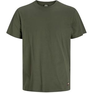 R.D.D. - ROYAL DENIM DIVISION - Shirt - Grafiet - Ronde Hals - Kwartmouw