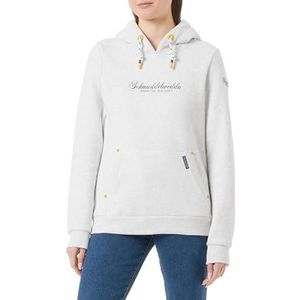 boundry Dames Hoodie 34613767-BO02, wolwit melange, M, wolwit, gemêleerd, M