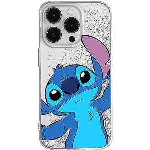 ERT GROUP mobiel telefoonhoesje voor Apple Iphone 14 PRO MAX origineel en officieel erkend Disney patroon Stitch 018 optimaal, met glitter overloopeffect