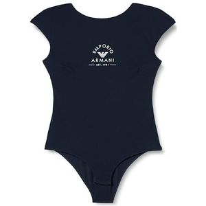 Emporio Armani Dames Logoband Body Brief, Marine, XL, Marinier, XL