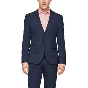 s.Oliver BLACK LABEL - Business-colbert - Donkerblauw - Slim Fit