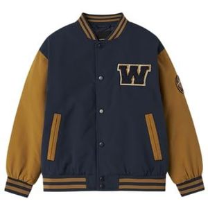 Name It - Nkmmains Varsity Jacket - Marineblauw - Blazer