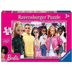 Ravensburger - Barbie-puzzel, collectie 35 delen, puzzel voor kinderen, aanbevolen leeftijd 3 jaar