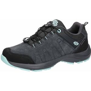 Brütting Unisex Mount Harvard Low trekkingsschoenen, antraciet/turquoise, 36 EU, Antraciet turquoise, 36 EU