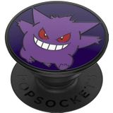 PopSockets: PopGrip - SupPopSockets: PopGrip - Uittrekbare Greep en Standaard voor Smartphones en Tablets met een Verwisselbare PopTop - Pokémon - Glow-in-the-Dark Gengar Enamel