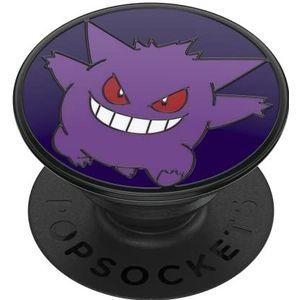 PopSockets: PopGrip - SupPopSockets: PopGrip - Uittrekbare Greep en Standaard voor Smartphones en Tablets met een Verwisselbare PopTop - Pokémon - Glow-in-the-Dark Gengar Enamel