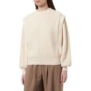 palpito Gebreide damestrui, wolwit, XL/XXL