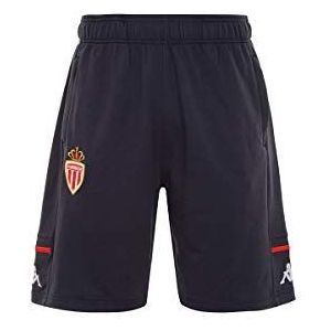Kappa AlyzIP 4 Monaco Shorts heren, grijs/rood, eenheidsmaat (fabrikantmaat: 6Y)