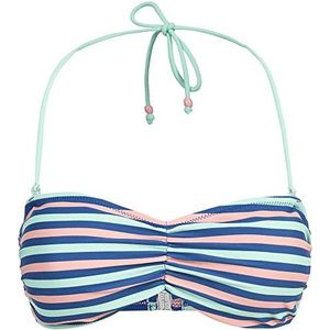 Trespass Linear, Harbour Stripe, XL, bikinitop met uitneembare voering en afneembare bandjes voor dames, X-Large, blauw