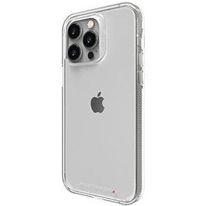 ZAGG Gear 4 Crystal Palace D30 beschermhoes compatibel met iPhone 14 Pro Max, slank, lichtgewicht, schokbestendig, MagSafe, draadloos opladen, (helder)
