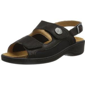 Dr. Brinkmann Dames 710630 Slingback sandalen, zwart zwart 1, 41 EU