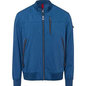 BRAX Heren Style Crew lichte katoenen jas, blauw, 6XL